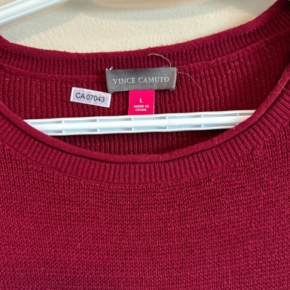 Vince Camuto Color Block Sweater Size L - Picture 2 of 7